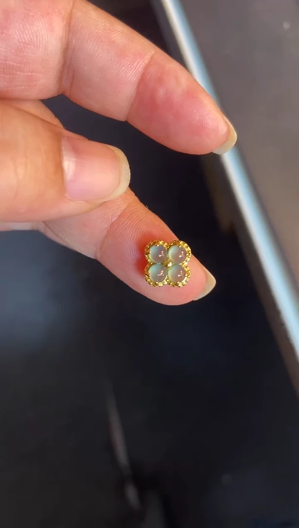 吊坠(不含链)银S925镶嵌翡翠1