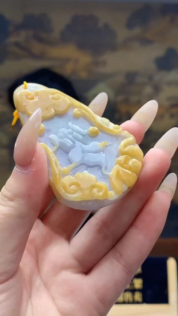 吊坠(不含链)未镶嵌翡翠天然翡翠A货01