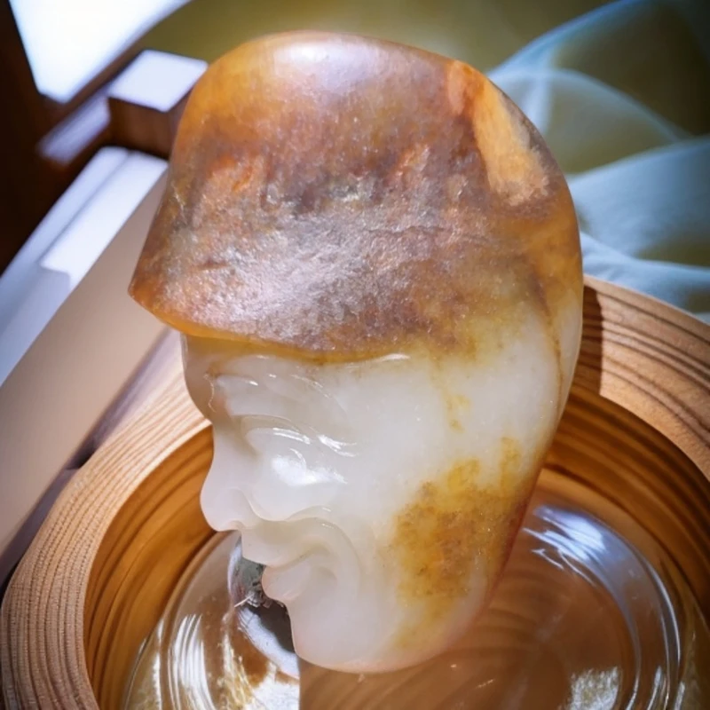 和田玉未镶嵌吊坠(不含链)