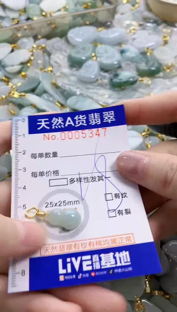 颈饰未镶嵌翡翠天然A货翡翠