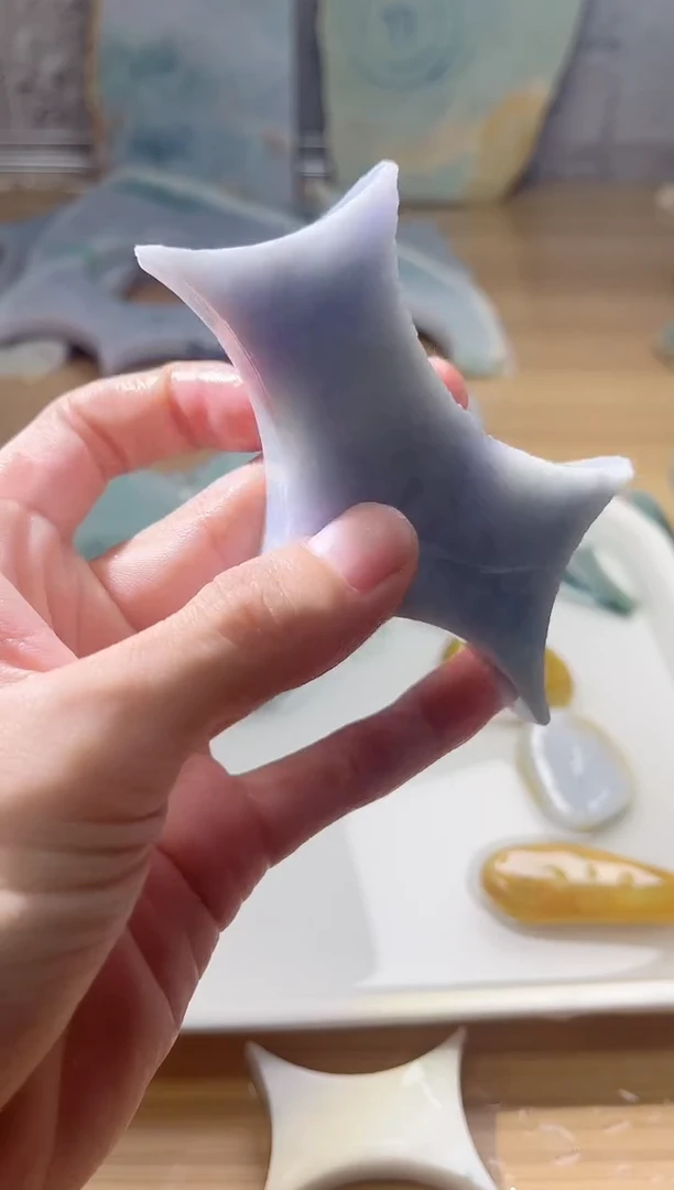 裸石翡翠天然翡翠A货古 陈 071