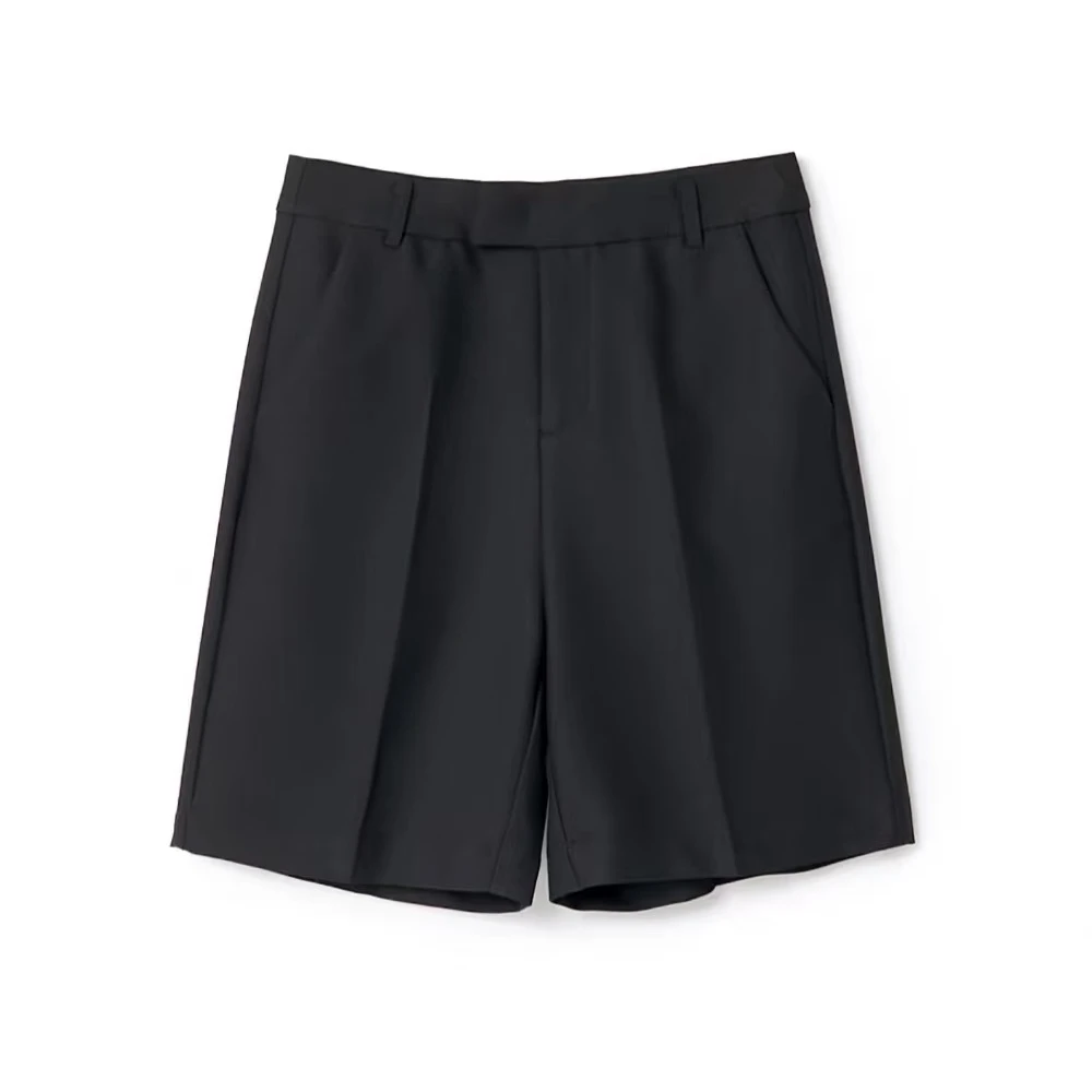 CBXH-1系-夏季上新时尚高奢刺绣简约小标短裤男女同款