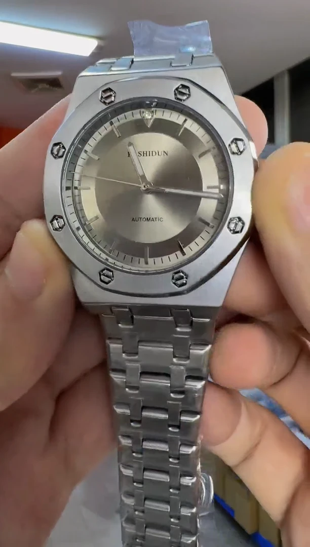 金属全自动机械手表5
