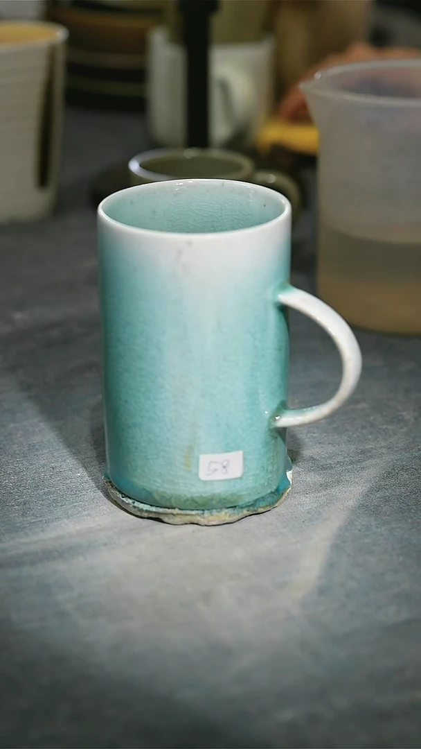 【闪购商品】碗浪鬼柴烧釉绘柴烧
