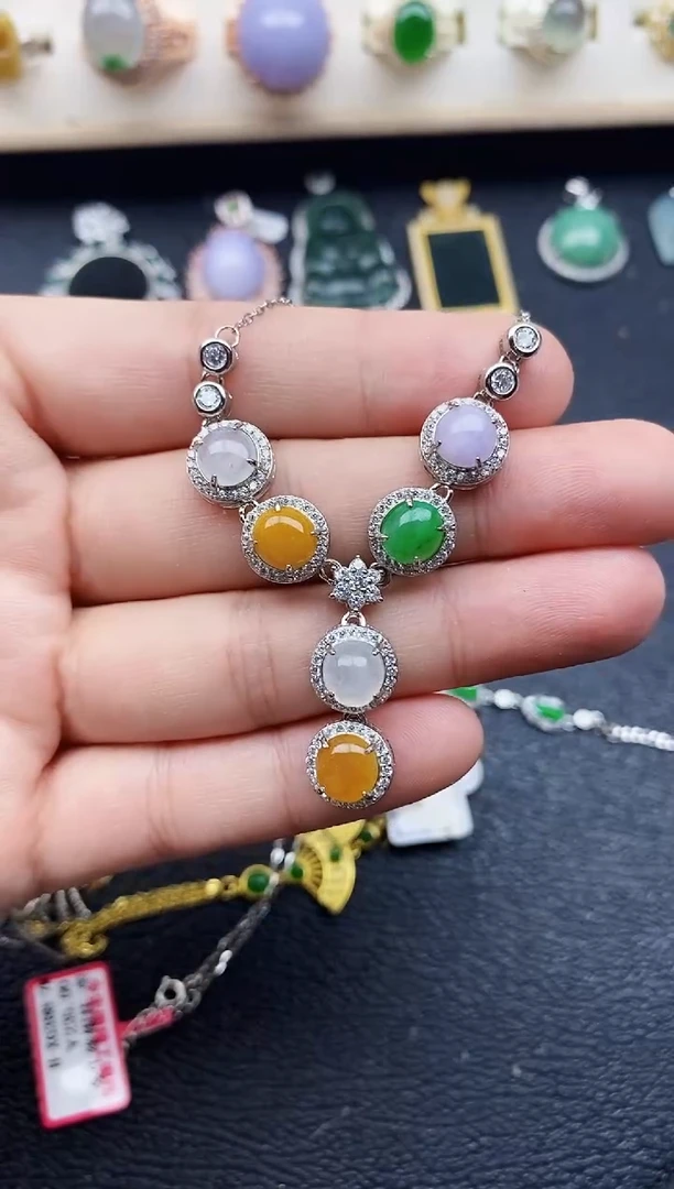 【闪购商品】翡翠戒指银S925镶嵌11111