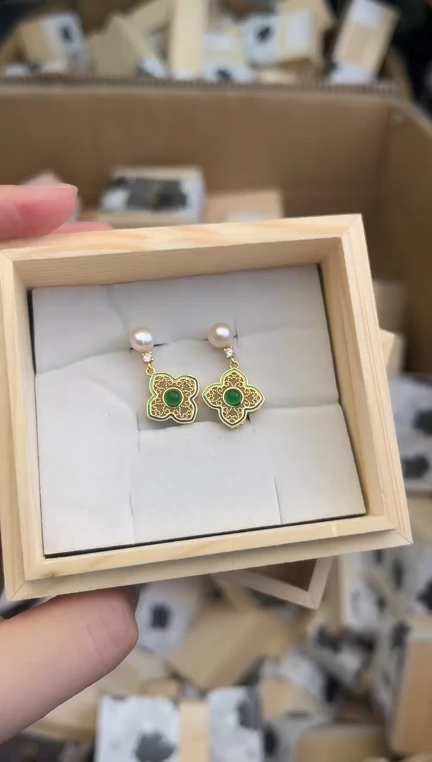 银S925镶嵌淡水珍珠1感谢支持感谢支持