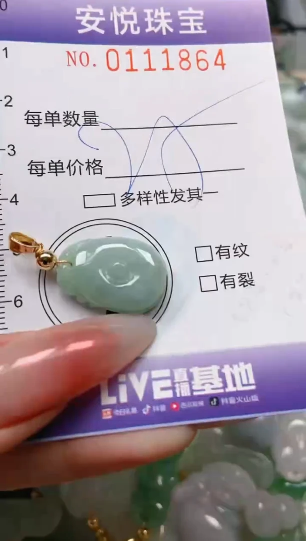 【闪购商品】翡翠颈饰未镶嵌闪购0111864