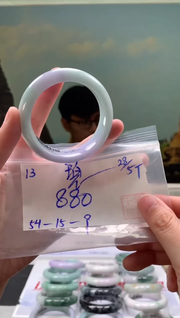 翡翠手镯未镶嵌翡翠手镯 下单联系小耳机#13