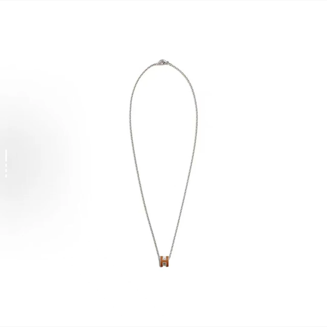 99新 Hermes/爱马仕 安洁利严选项链/0012230