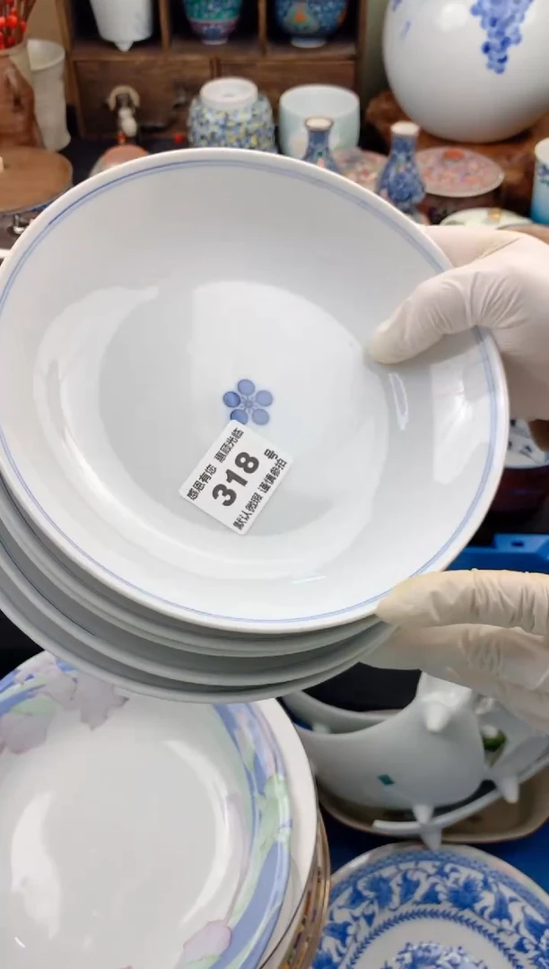 【闪购商品】瓷片318号九姑娘工艺品瓷器