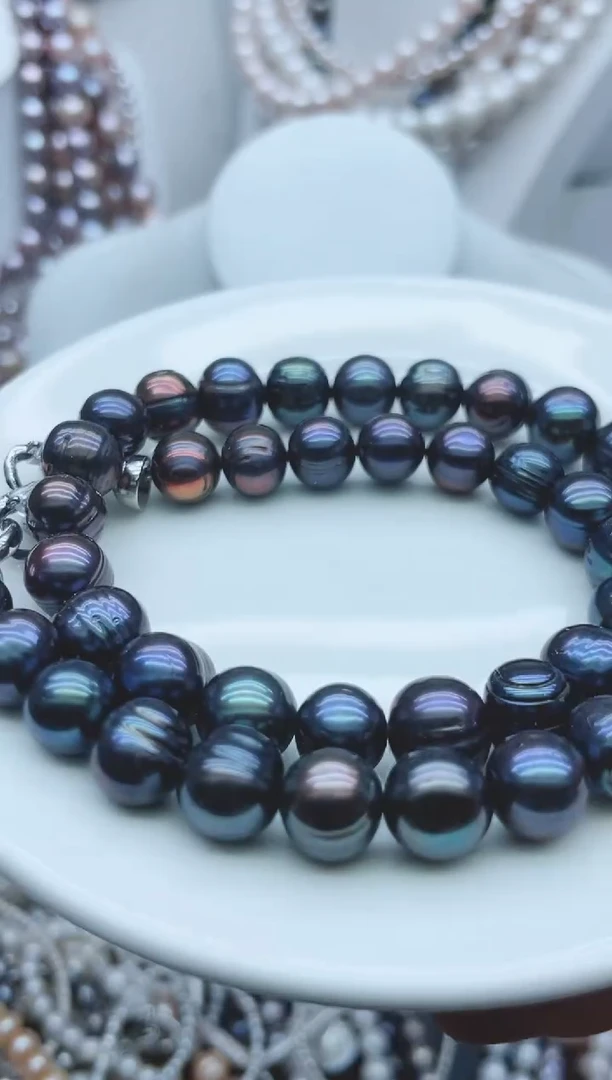 【闪购商品】淡水珍珠颈饰银S925镶嵌1