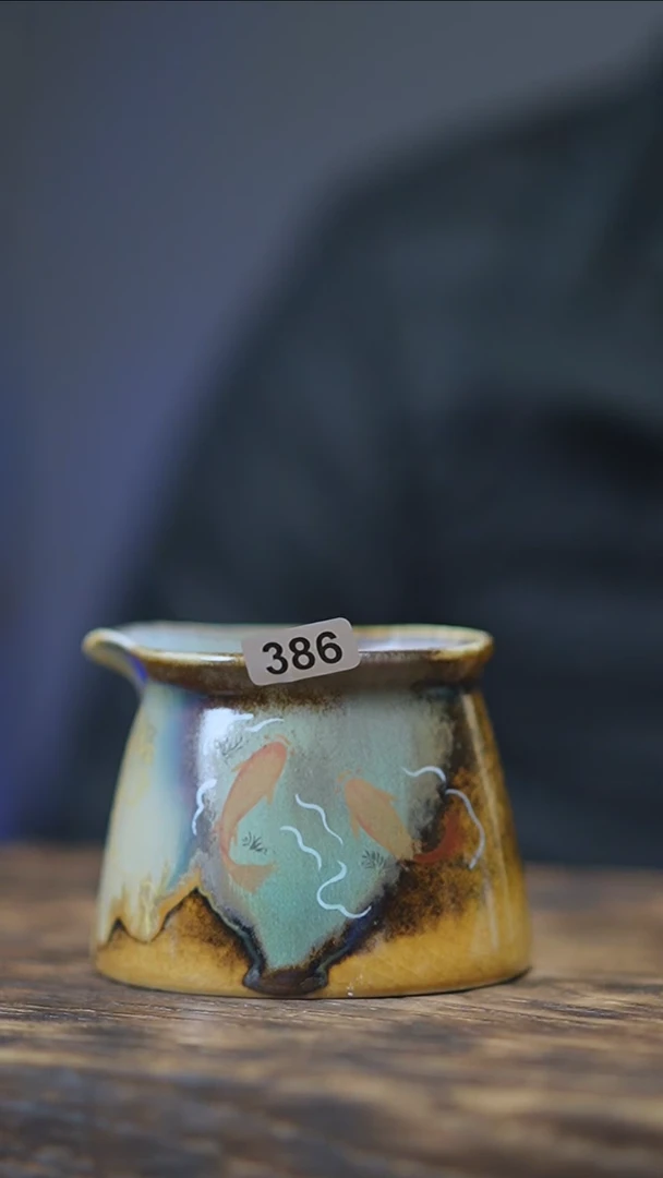 【闪购商品】386景德镇手绘小鱼公道