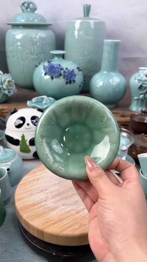 【闪购商品】特价 微瑕 慧仙青瓷