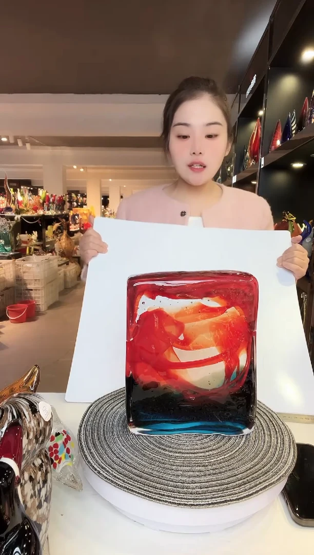 【闪购商品】茶盏纯手工热塑琉璃摆件