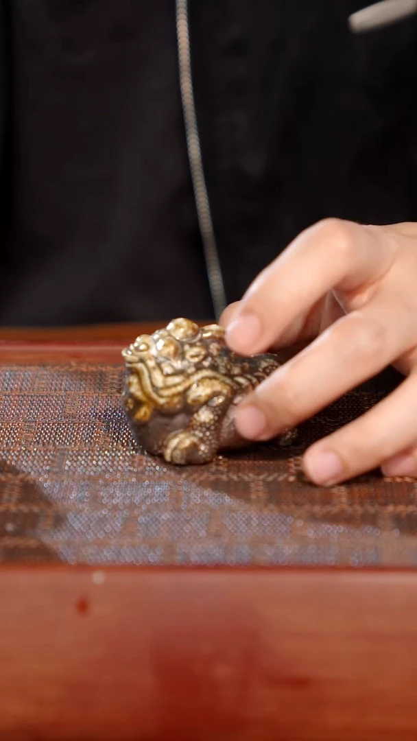 陶瓷奢瓷/瑞寅柴烧茶器（茶宠）934