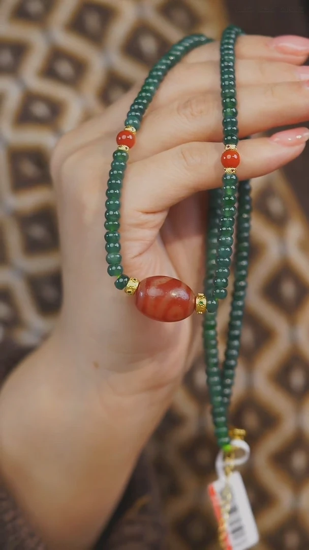 【闪购商品】玛瑙/玉髓项链未镶嵌多样性发其一