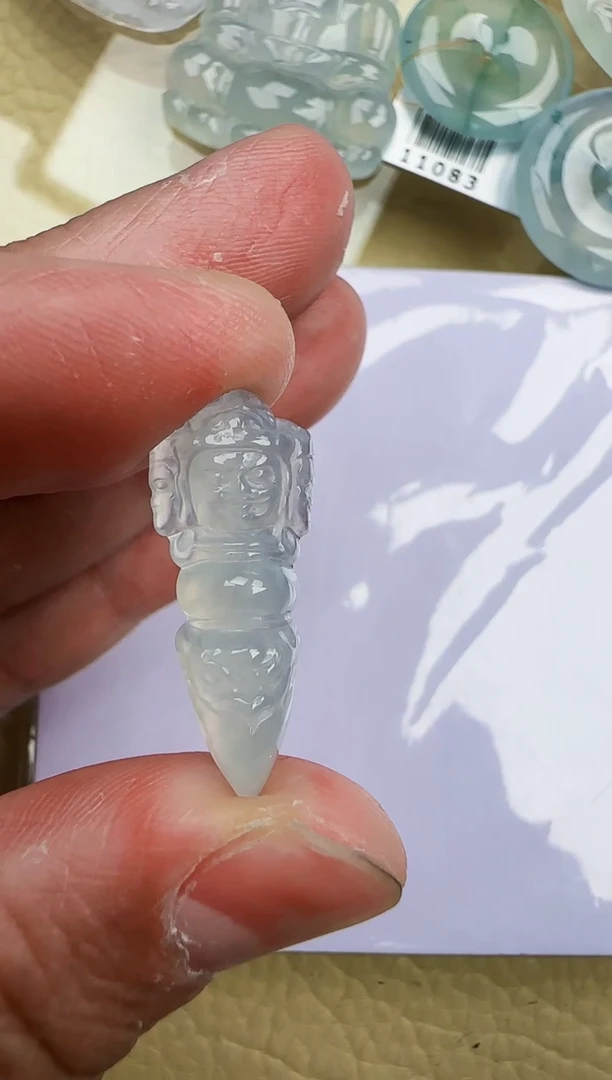 颈饰未镶嵌翡翠缅甸翡翠a货