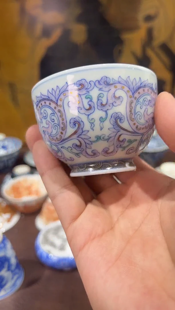 瓷片澹**志景德镇瓷器茶器茶杯