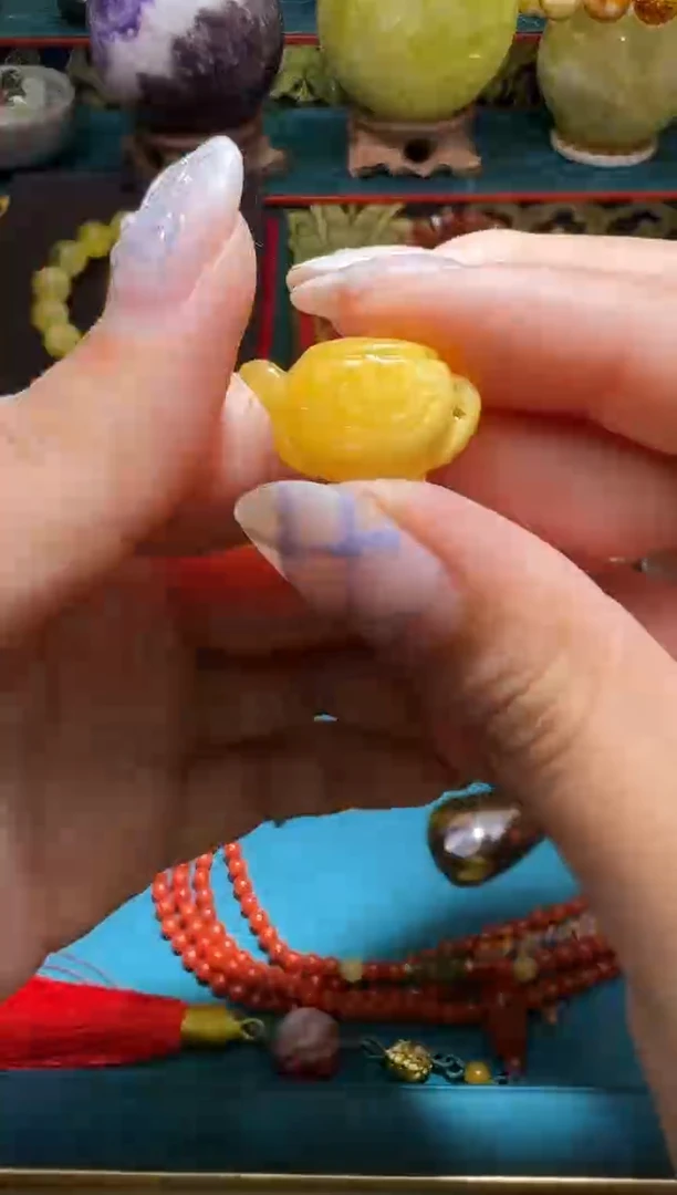 琥珀颈饰未镶嵌多样性发一件 121