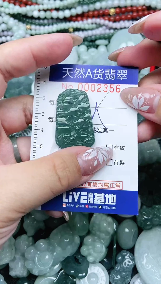 颈饰未镶嵌翡翠天然A货 支持复检