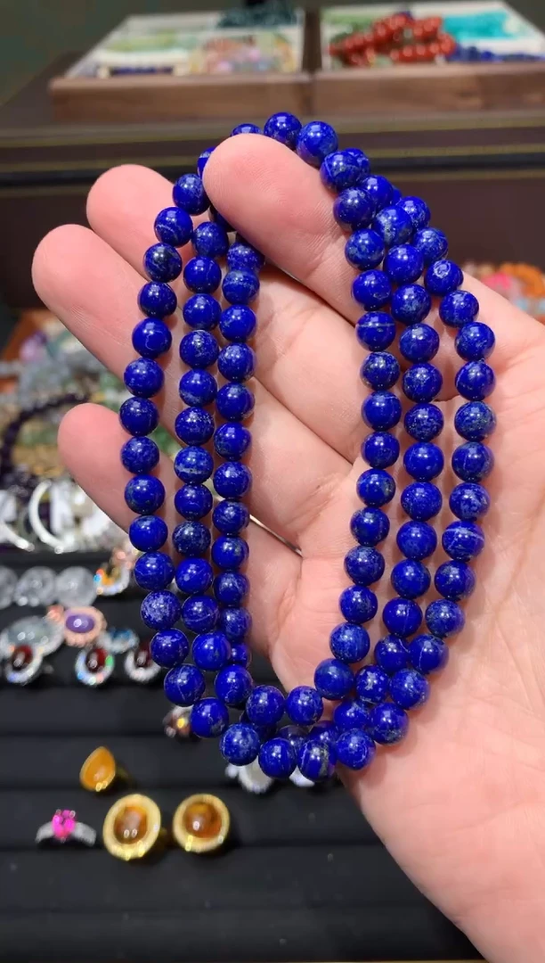 未镶嵌青金石颈饰Y67【多样性发其一】