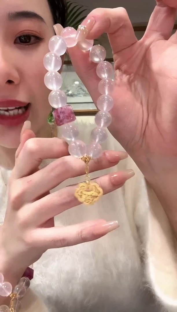 【闪购商品】水晶手链银S925镶嵌国风