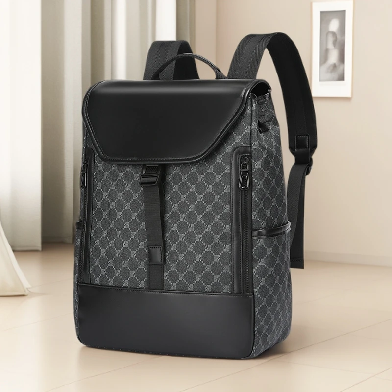 男士多功能旅行双肩包双休闲背包大容量电脑包欧美潮流时尚旅行