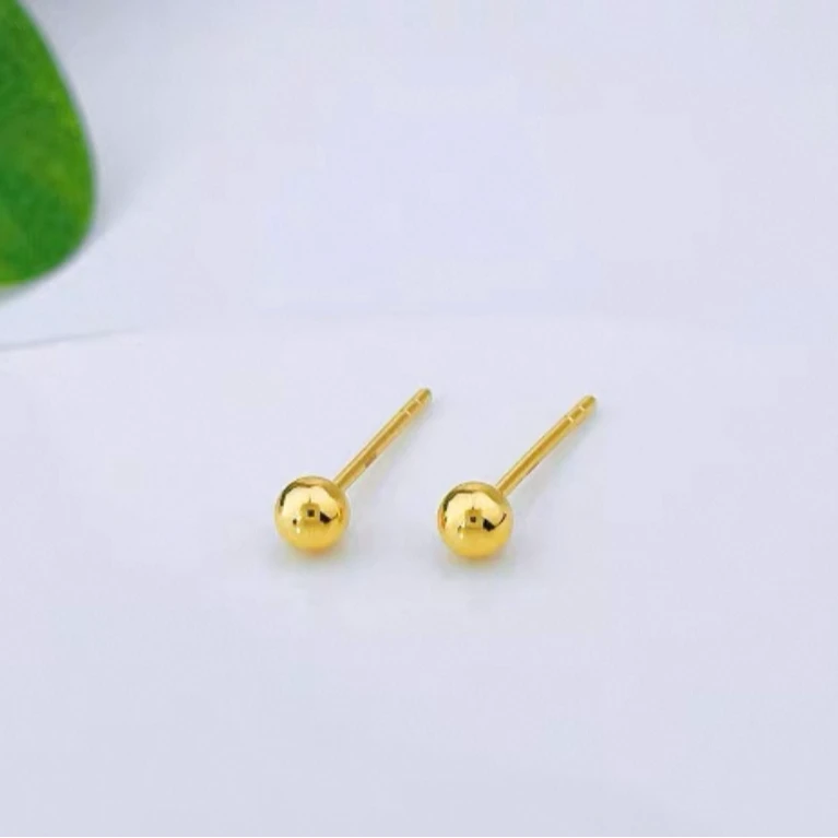 【质检发货】【XH18K】泡泡耳钉精美轻奢大气