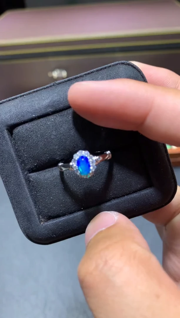 欧泊未镶嵌戒指Q13【多样性发其一】