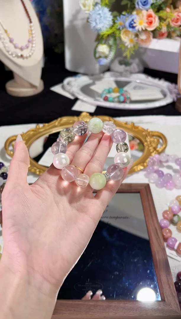 未镶嵌手串水晶天然水晶 多样性发货发其一 颜色微差
