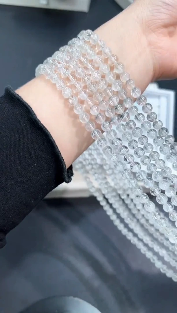 【闪购商品】水晶手串未镶嵌74s多样性发其一/1条6mm默认微瑕