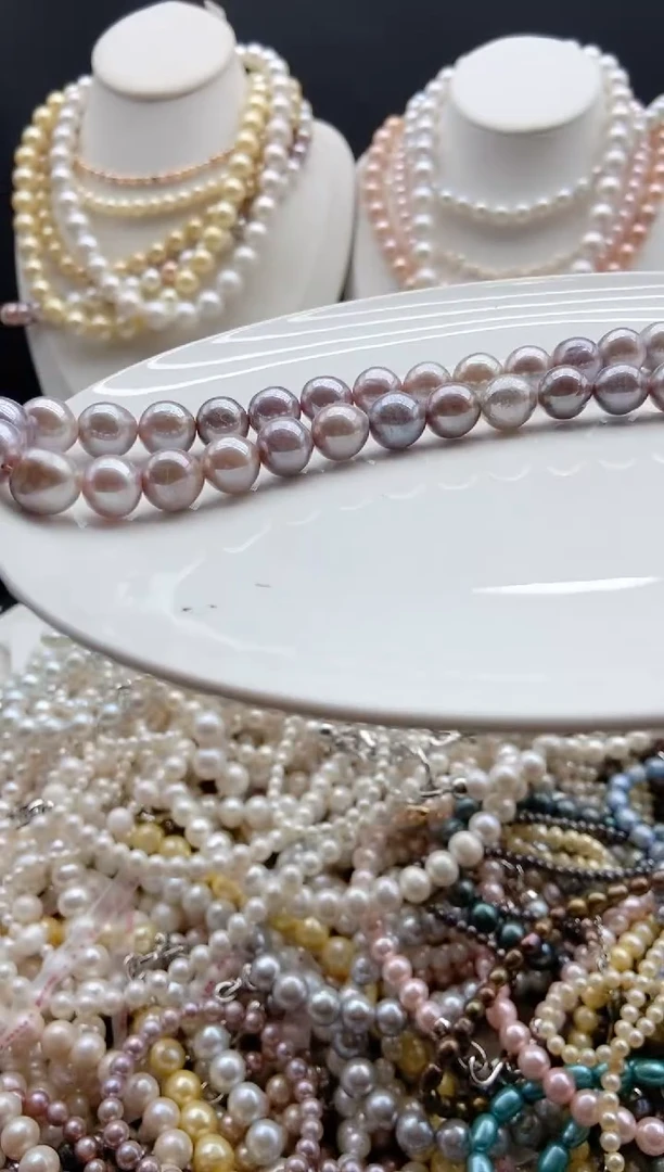 【闪购商品】淡水珍珠颈饰未镶嵌1