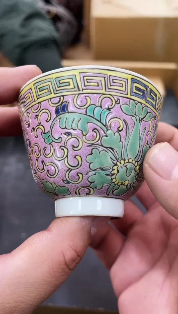 杯如图所示 阁集工艺品