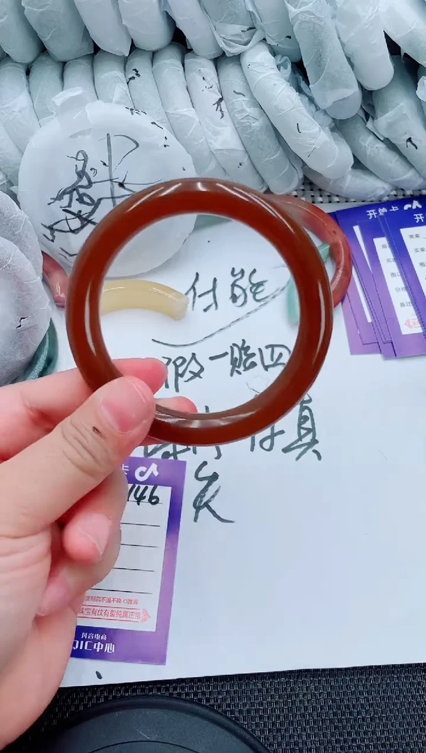 石英质玉手镯未镶嵌A146-59-60