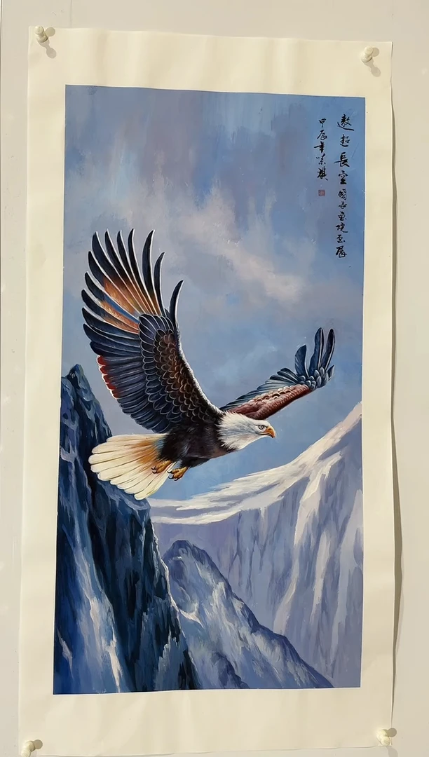 国画商老师国画作品5