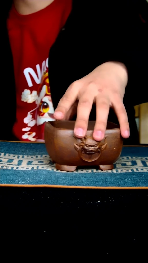 【闪购商品】紫砂花盆9.5*5内径尺寸