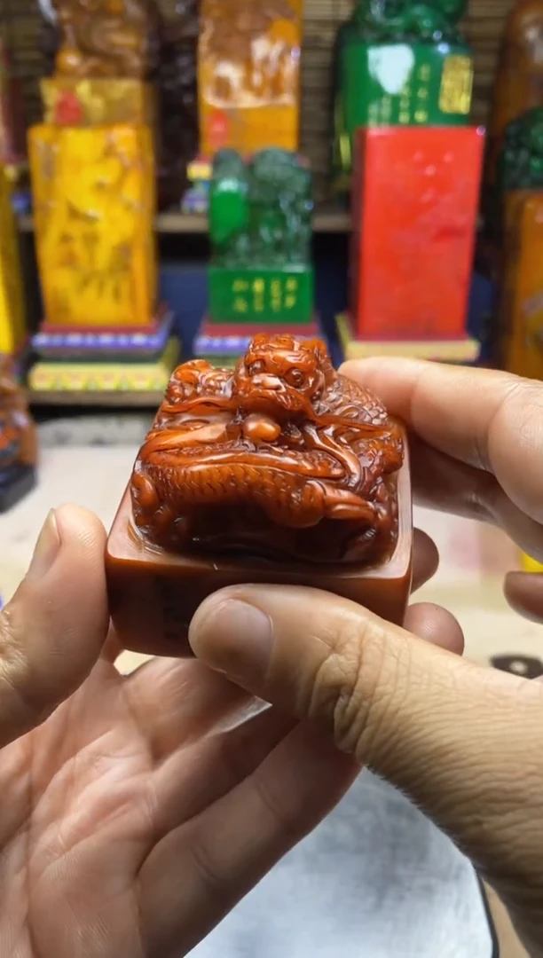 寿山石印石纯天然篆刻石料