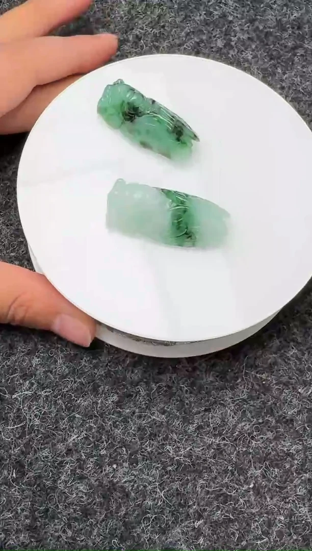 吊坠(不含链)未镶嵌翡翠K742-1027一鸣惊人多样性发一件