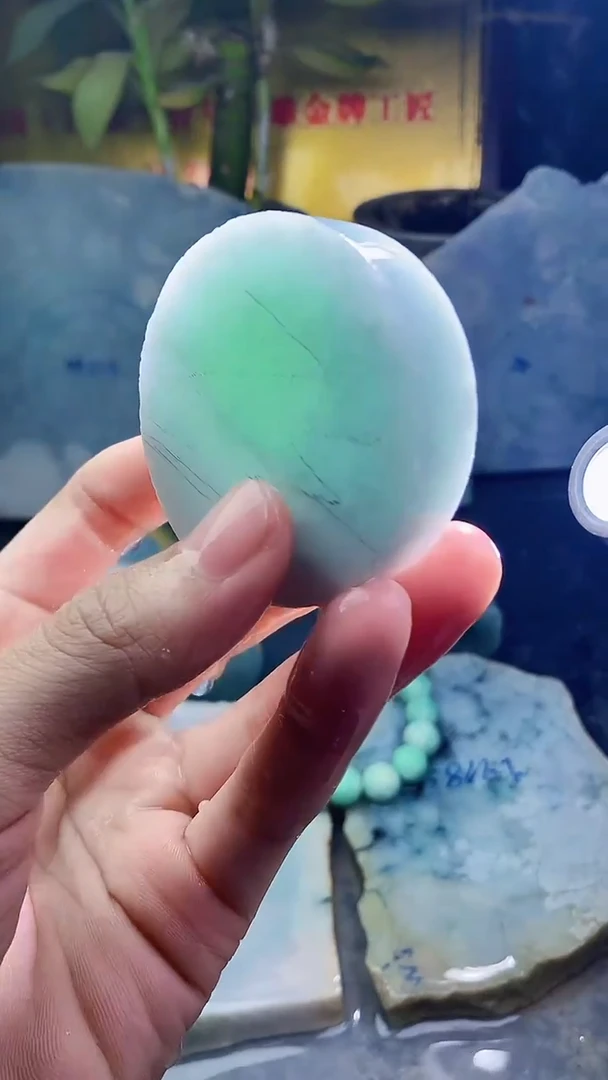 未镶嵌挂件翡翠小雨231