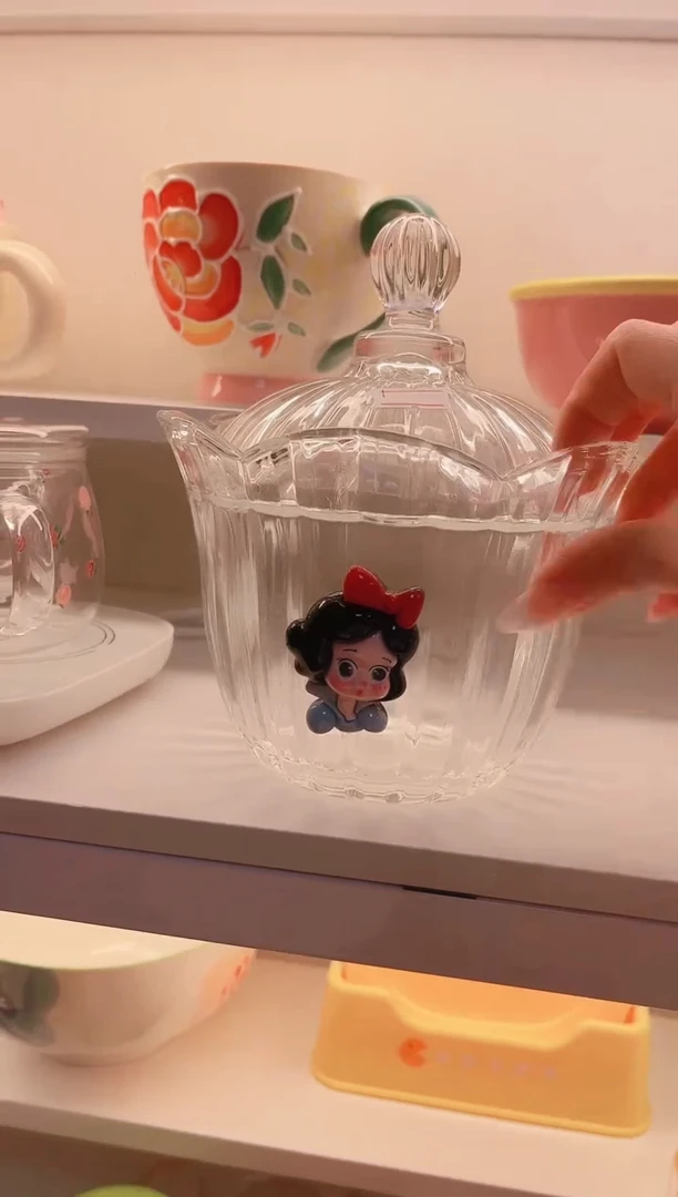 摆件品质好发货快放心拍！白雪公主糖缸