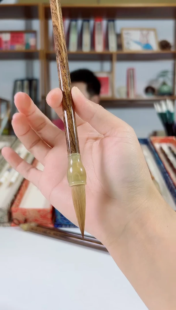 金丝檀黄斗狼毫3.8