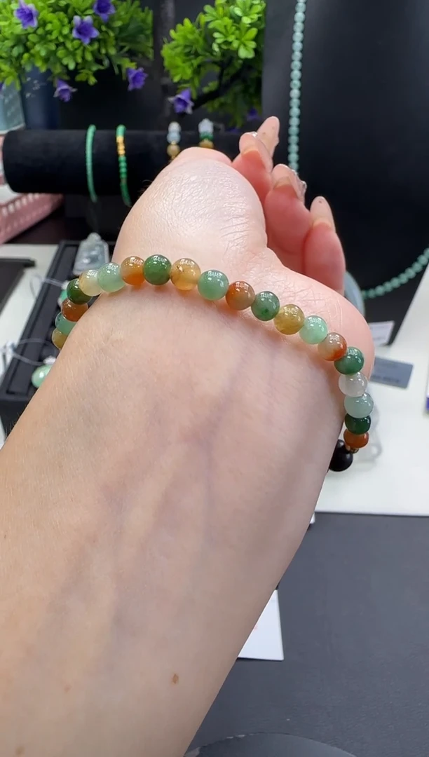 未镶嵌手串翡翠翡翠手串