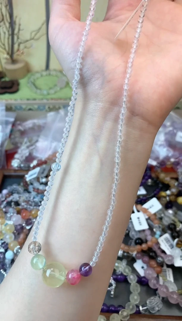 未镶嵌颈饰水晶448手串