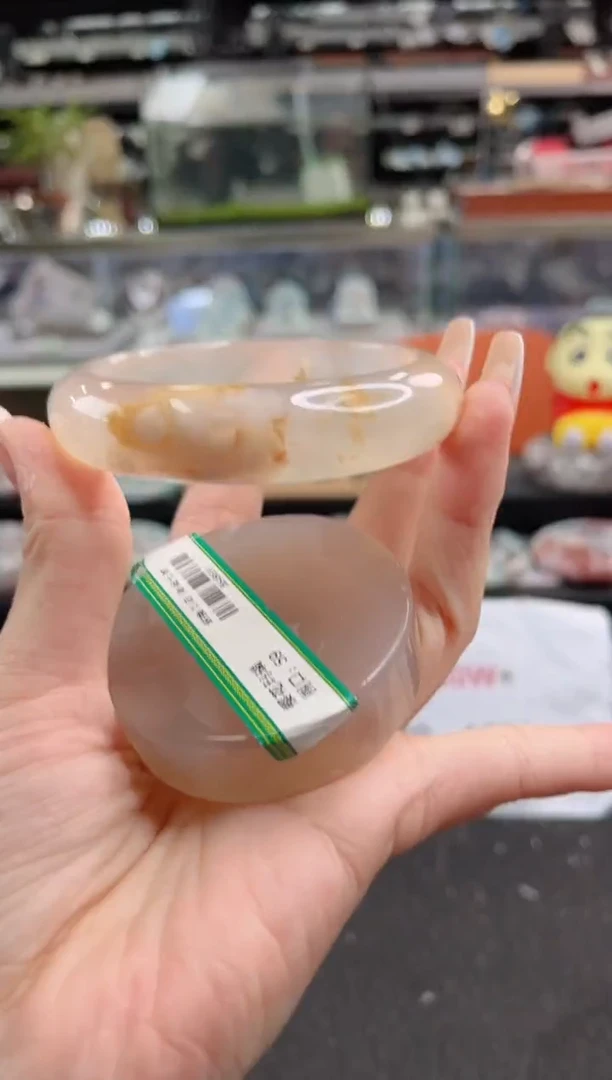 未镶嵌手镯石英质玉60圈口（赠品镯心）6648699