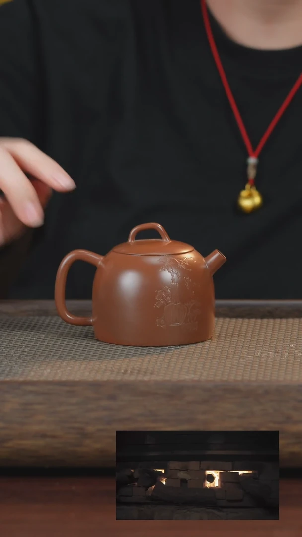 【闪购商品】壶开播放漏福利纯手工原矿泥料约150ml