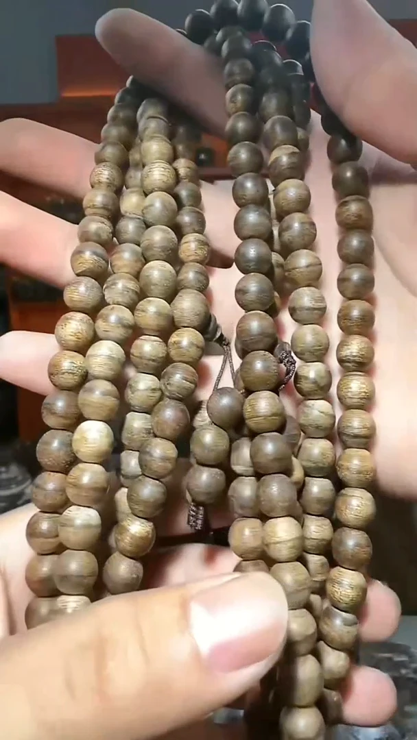 沉香手串61号越南奇楠33g多样性发一