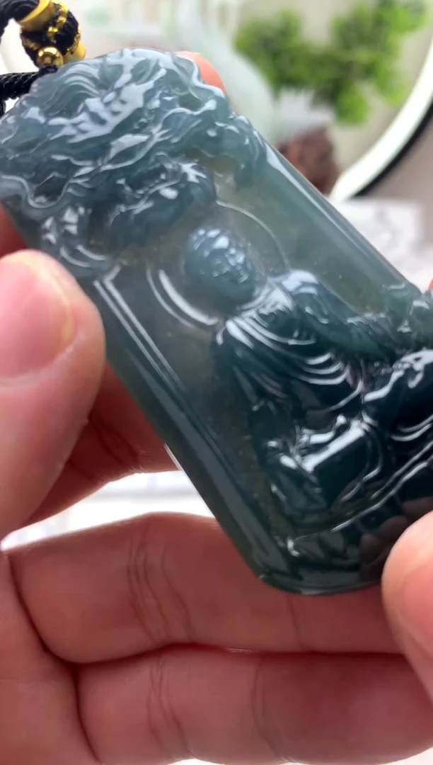 【闪购商品】翡翠颈饰未镶嵌阿弥陀佛