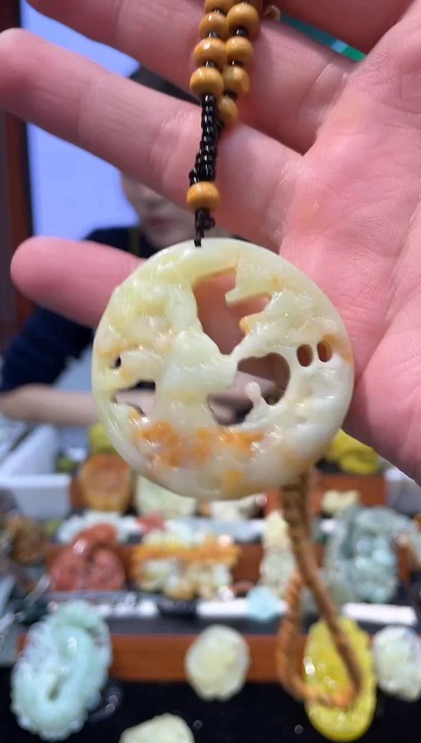 【闪购商品】岫玉吊坠未镶嵌·