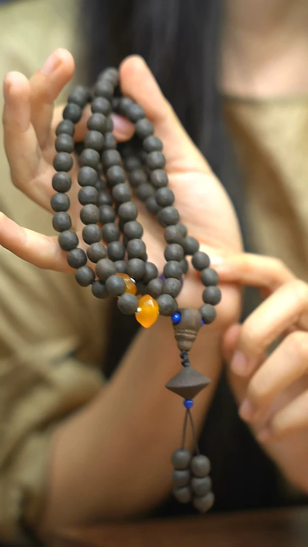 泥塑归真0.9左右108子设计款式