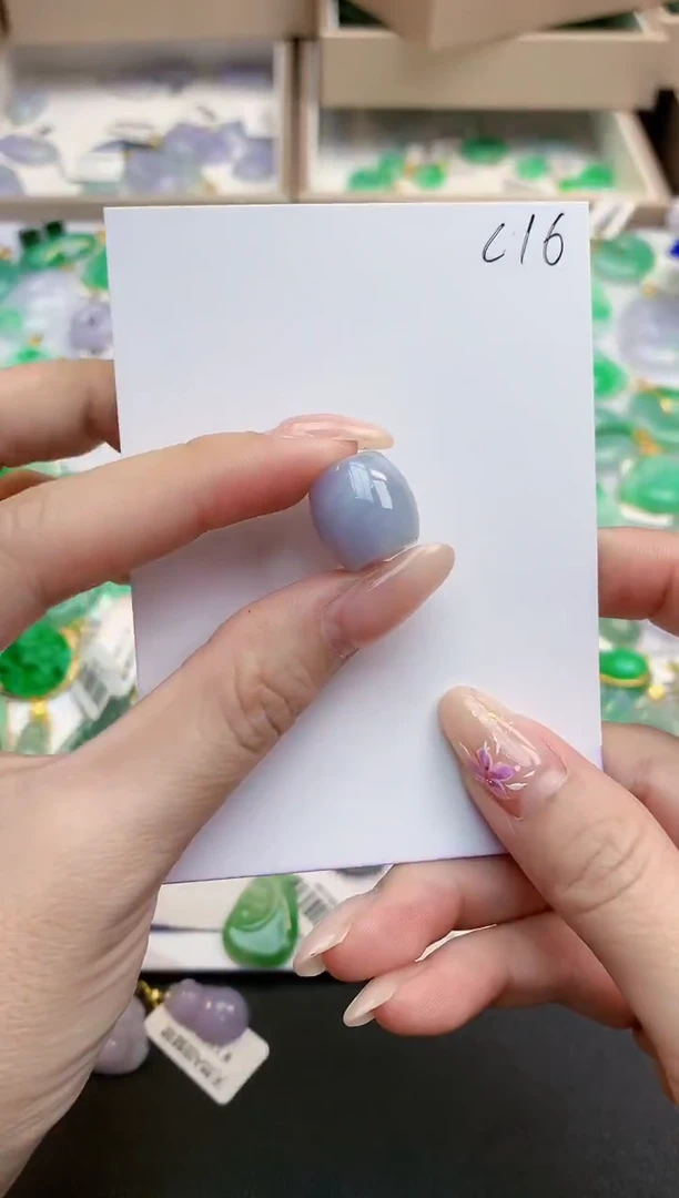 颈饰未镶嵌翡翠天然缅甸A货翡翠